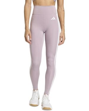adidas Essentials 3-stripes Training leggings - Purple