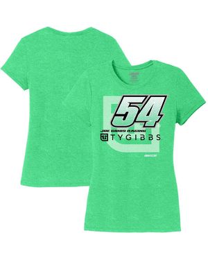 Joe Gibbs Racing Team Collection Ty Gibbs Name Number Scoop Neck T-shirt - Green