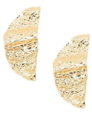 SOH Wing Drop Earrings - Metallic
