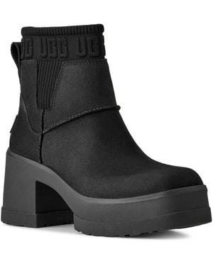 UGG Moxy Block Heel Chelsea Boots - Black
