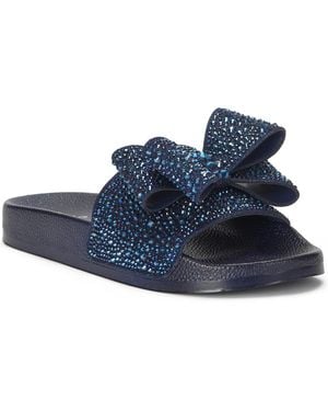 INC International Concepts Peymin Pool Slides - Blue