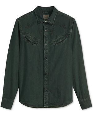 Levi's Cotton Western Shirt - Green
