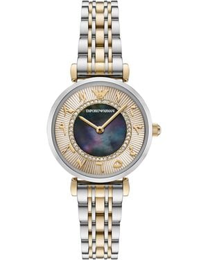 Emporio Armani Two-hand Stainless Steel Watch - Metallic