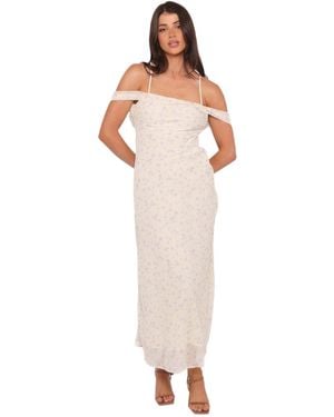 Petal & Pup Elwood Midi Dress - White