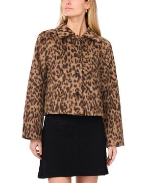 Vince Camuto Oversized Button-down Collared Jacket - Brown