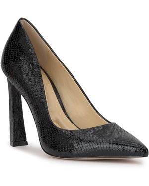 Jessica Simpson Omissia Sculpted Heel Pumps - Black
