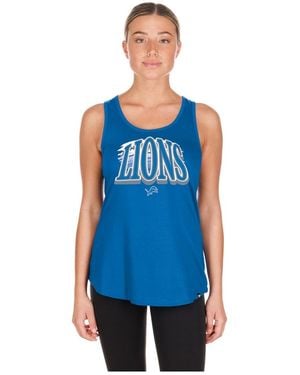 KTZ Detroit Lions Summer Tank Top - Blue