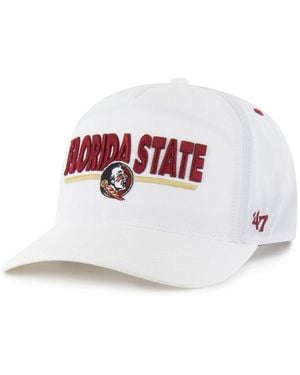 '47 Florida State Seminoles Adjustable Five-panel Baseball Cap - White