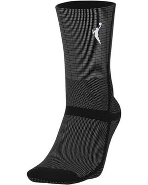Nike And Wnba Unicorn Dri-fit Adv Tri-blend Cushioned Crew Socks - Black