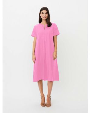 Masai Manipani Linen Tunic Dress - Pink
