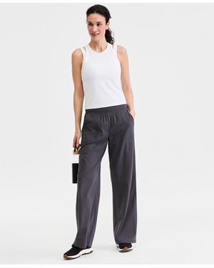 ID Ideology Studio Wide Leg Pants - Blue