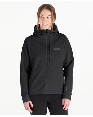 Marmot Pinnacle Driclime Hooded Jacket - Black