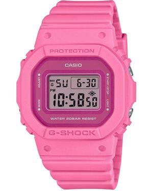 G-Shock Japanese Quartz Resin Watch - Pink