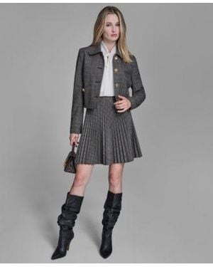 BCBGMAXAZRIA Jacket Blouse Skirt - Gray