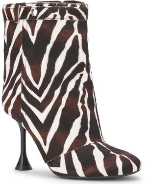 INC International Concepts Briseis Spool Heel Booties - Black