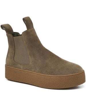 J/Slides Valerie Wp Suede Boot - Brown
