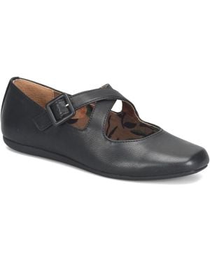 b.ø.c. Born Concept Paris Mary Jane Flats - Black