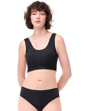 Gap Body Full Coverage Seamless Lounge Bra - Black