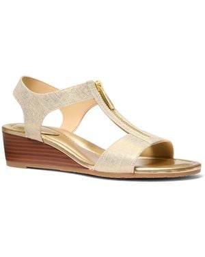 MICHAEL Michael Kors Berkley Wedge Sandals - White