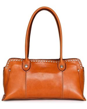 Old Trend Soul Large Shoulder Bag - Orange