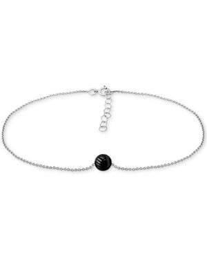 Giani Bernini Aventurine Ankle Bracelet - White