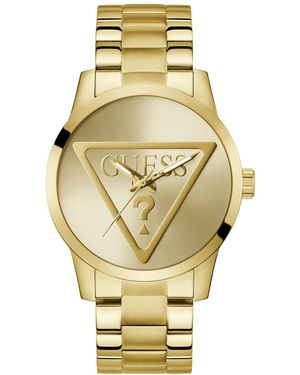 Guess Quartz -tone Stainless Steel Watch 44mm - Metallic