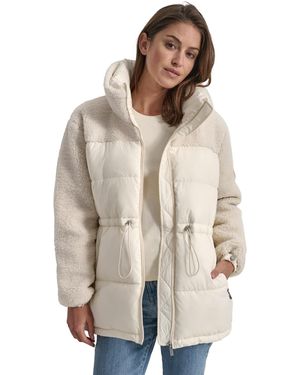 Designer Dkny Asymmetrical Puffer Coats for Women Up to 58 off Lyst