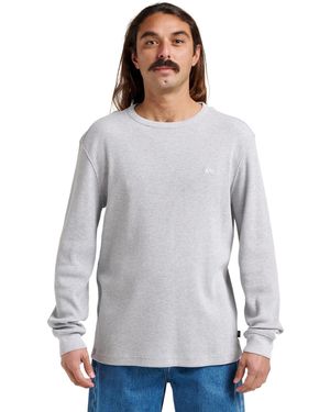 Quiksilver Nelson Thermal Long Sleeve T-shirt - Gray