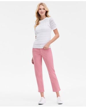 Nautica Mid-rise Bay Straight Jeans - Red