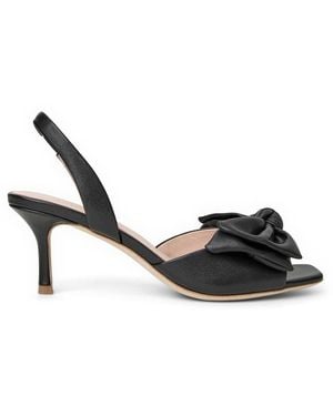 Jack Rogers Eloise Bow Slingback - Black