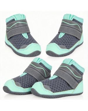 Aronkl Waterproof Anti-slip Dog Boots For Outdoor Protection - Blue