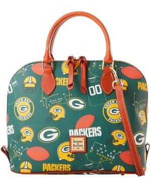Dooney & Bourke Green Bay Packers Game Day Zip Zip Satchel