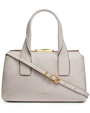 Donna Karan Amagansett Soft-rolled Leather Satchel - Natural