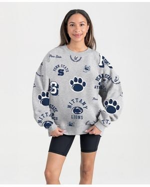 Gameday Couture Penn State Nittany Lions Always On Repeat Fleece Sweatshirt - Blue