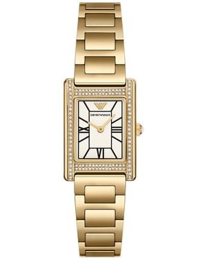 Emporio Armani Tone Stainless Steel Bracelet Watch 22mm - Metallic