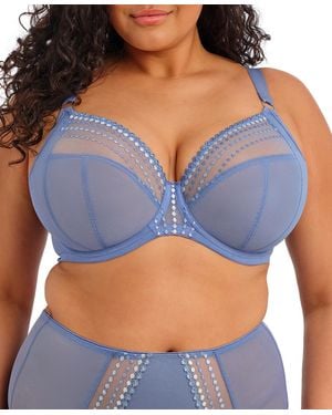 Elomi Matilda Full Figure Matilda Underwire Bra El8900 - Blue