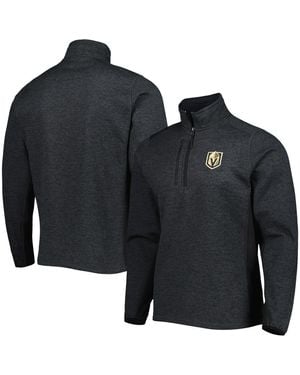 Antigua Vegas Golden Knights Course Quarter-zip Jacket - Black
