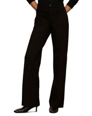 Sanctuary Marine Straight Leg Ponte Pants - Black