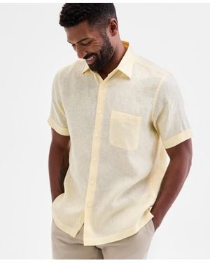 Club Room 100% Linen Shirt - Natural
