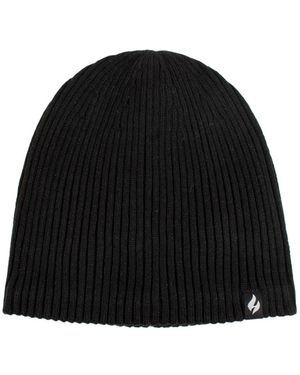 Heat Holders Lite Dean Rib Knit Hat - Black