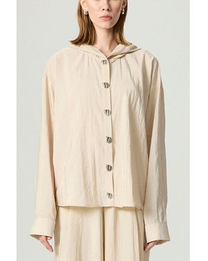 Nocturne Hooded Shirt - Natural