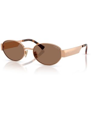 Vogue Eyewear Oval Adjustable Sunglasses Vo4362s - Brown