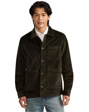 Lands' End Corduroy Chore Jacket - Black
