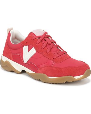 Vionic Walk Slim Glide Walking Shoes - Red