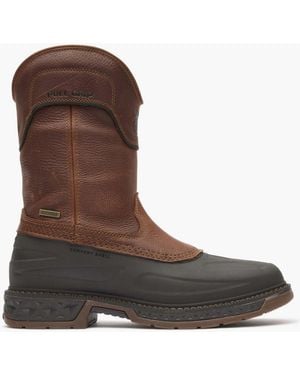 Georgia Boot Carbo-tec Ltr Steel Toe Waterproof Pull On Boot - Brown