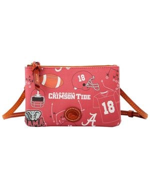 Dooney & Bourke Dooney Bourke Alabama Crimson Tide Top Zip Crossbody Purse - Red
