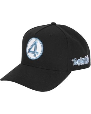 Marvel The Fantastic Four: First Steps B104 A-frame Curved Bill Snapback Hat - Black