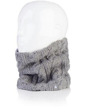 Heat Holders Lite Adele Knit Neck Warmer - White