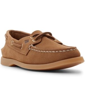 Sperry Top-Sider Authentic Original 2-eye Slip-on Boat Shoe - Brown