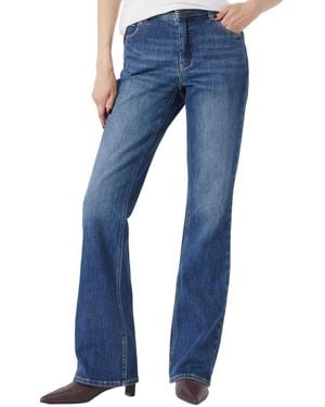 Hush Eliana Mid Rise Bootcut Jeans - Blue